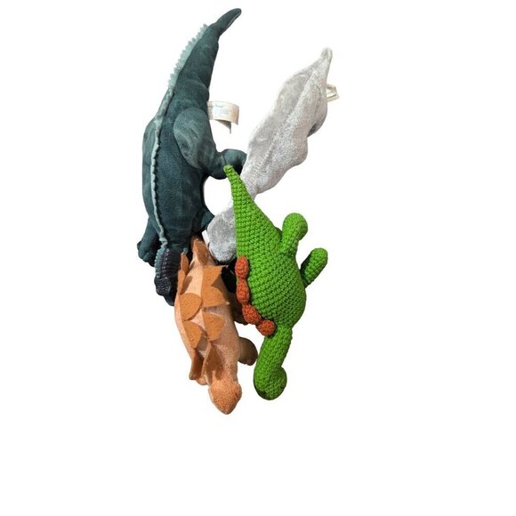 Dinosaur Plush Toys - Soft Stuffed Animals For Kids Set Of 4  mixed brands - Picture 2 of 8